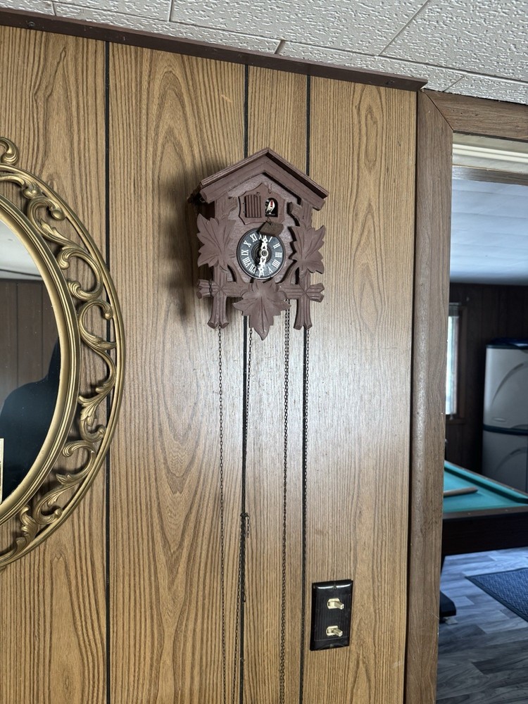 vintage Black Forest cuckoo clock