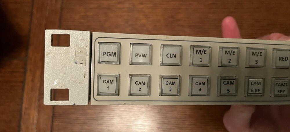 UNTESTED Philips CP 3832 Control Panel / Routing Switcher