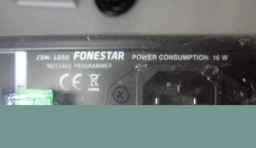 Fonestar Message Programmer ZSM-1050, NEW