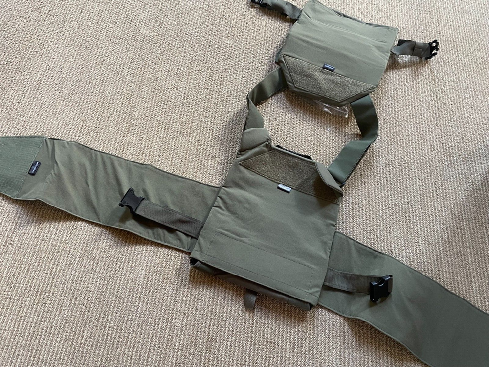 PROTECH Scalable Plate Rack System SHIFT 360 X-Large Ranger Green Webless Molle