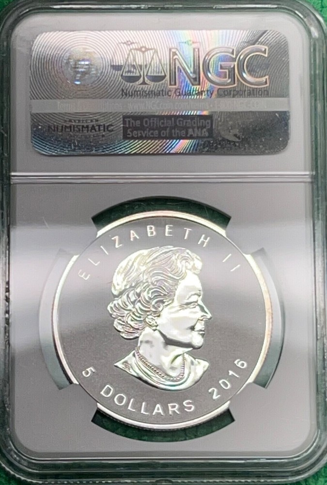 2016 Canada $5 Maple Leaf Monkey Privy Reverse Proof Early Release NGC PF 69