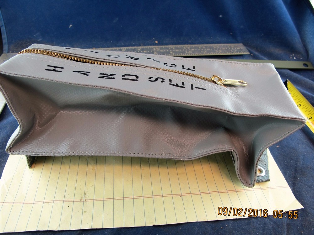 Navy Pilot Hand Set Stowage Electronic Communications E Case [B7BB]