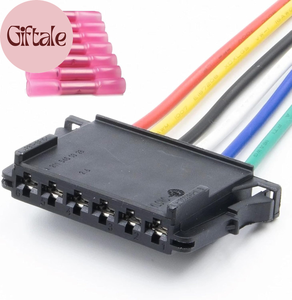 6 Wire Tail Light Connector Harness for Sprinter 1500 2500 3500 07-25