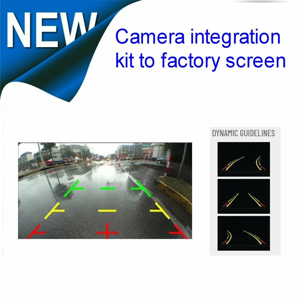 MAZDA 6 2015+ REVERSE CAMERA INTEGRATION KIT  CAMERA / SENSORS TO SCREEN