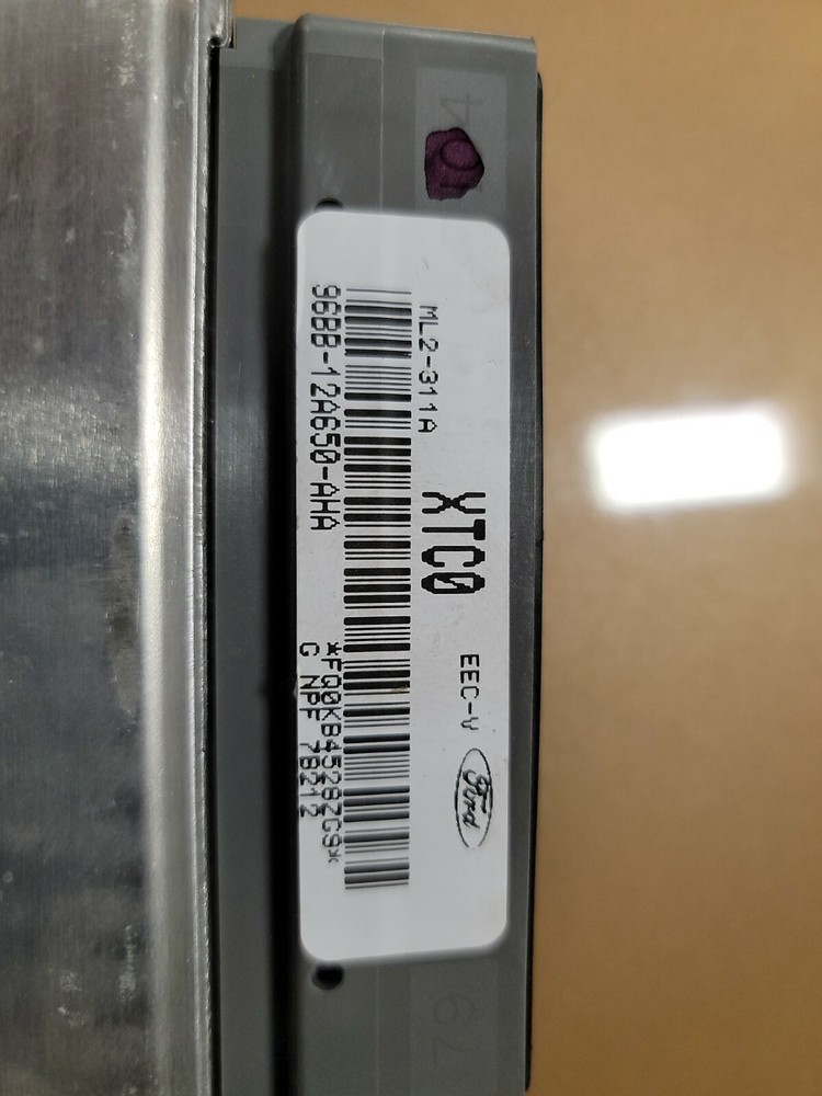 FORD MODULE ENGINE CONTROL EECI F6RZ12A650AHA