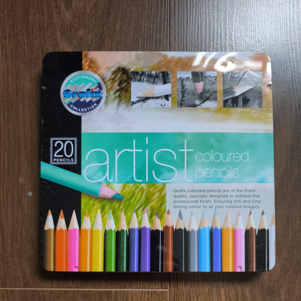 Graphix Artist Coloured Pencil Set x19
