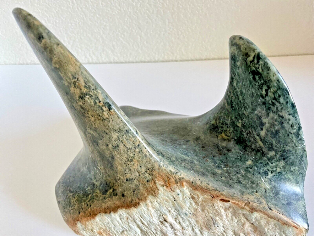 AMAZING STONE SHARK SCULPTURE