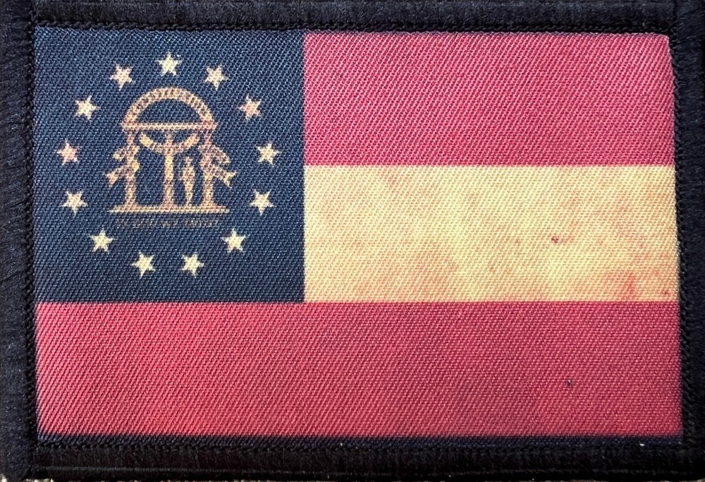 Distressed Virginia State Flag Morale Patch