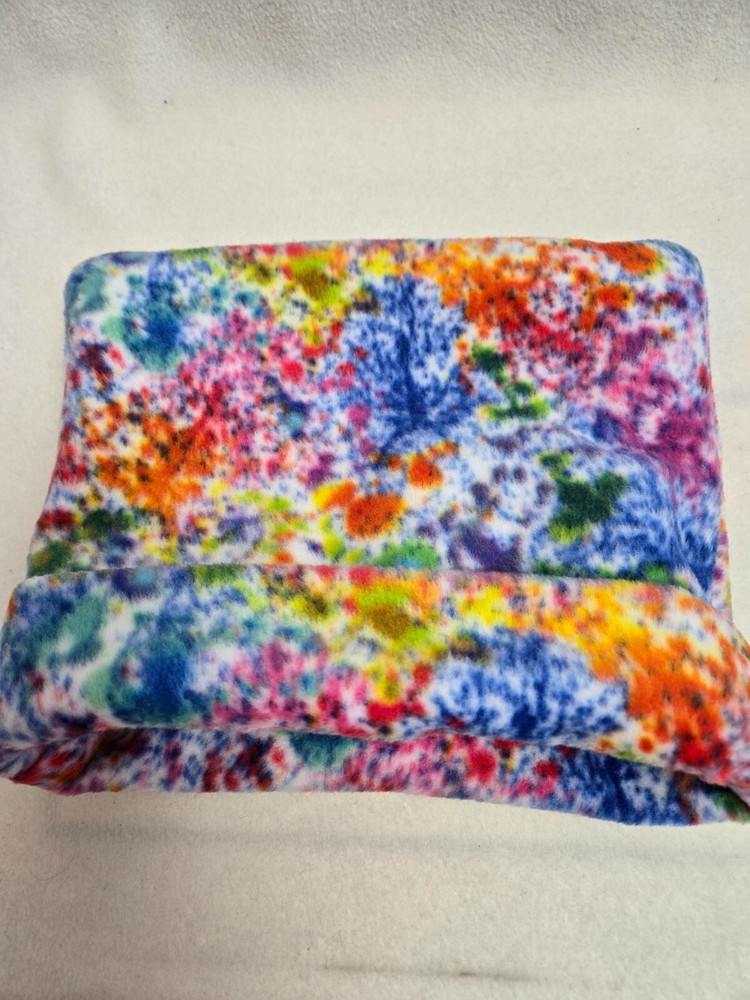 Fleece Cage Liners Accessories, Beds, Corner Hidey, Tunnels, Paint Splatter