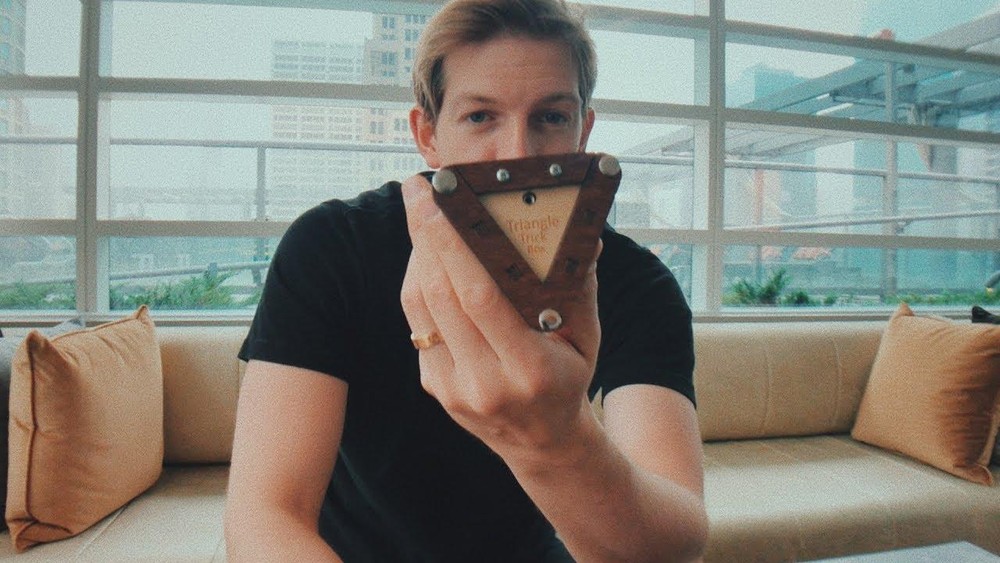 Triangle Box - Secret Wooden Puzzle Box By Constantine