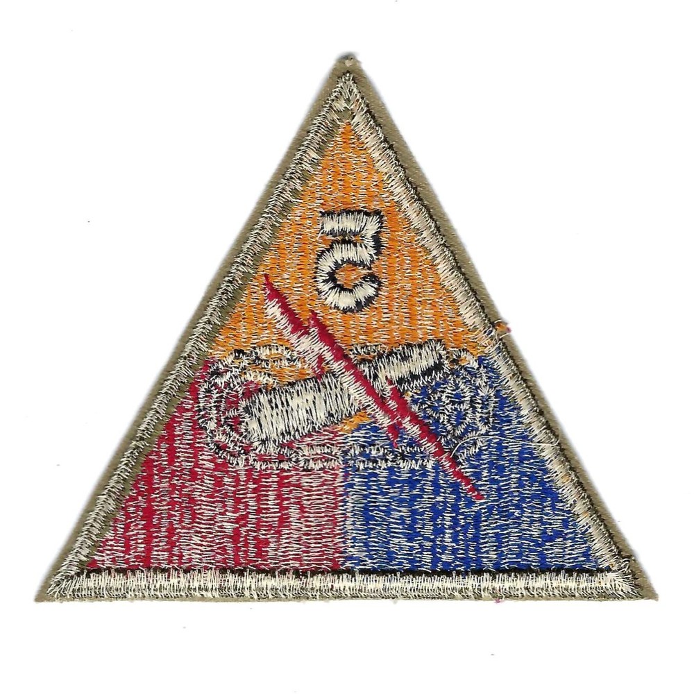 ORIGINAL WW II 5th ARMORED DIVISION PATCH patch