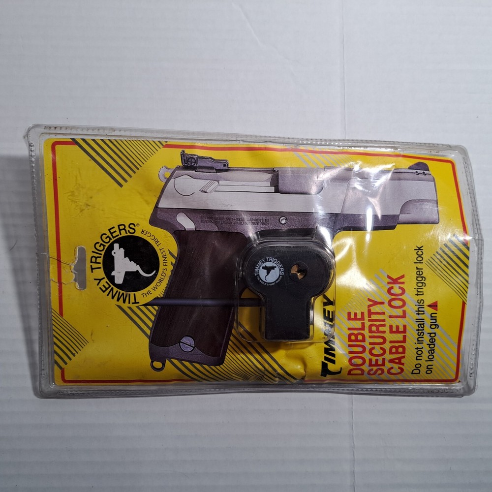 Timney Triggers Double Security Cable Trigger Lock