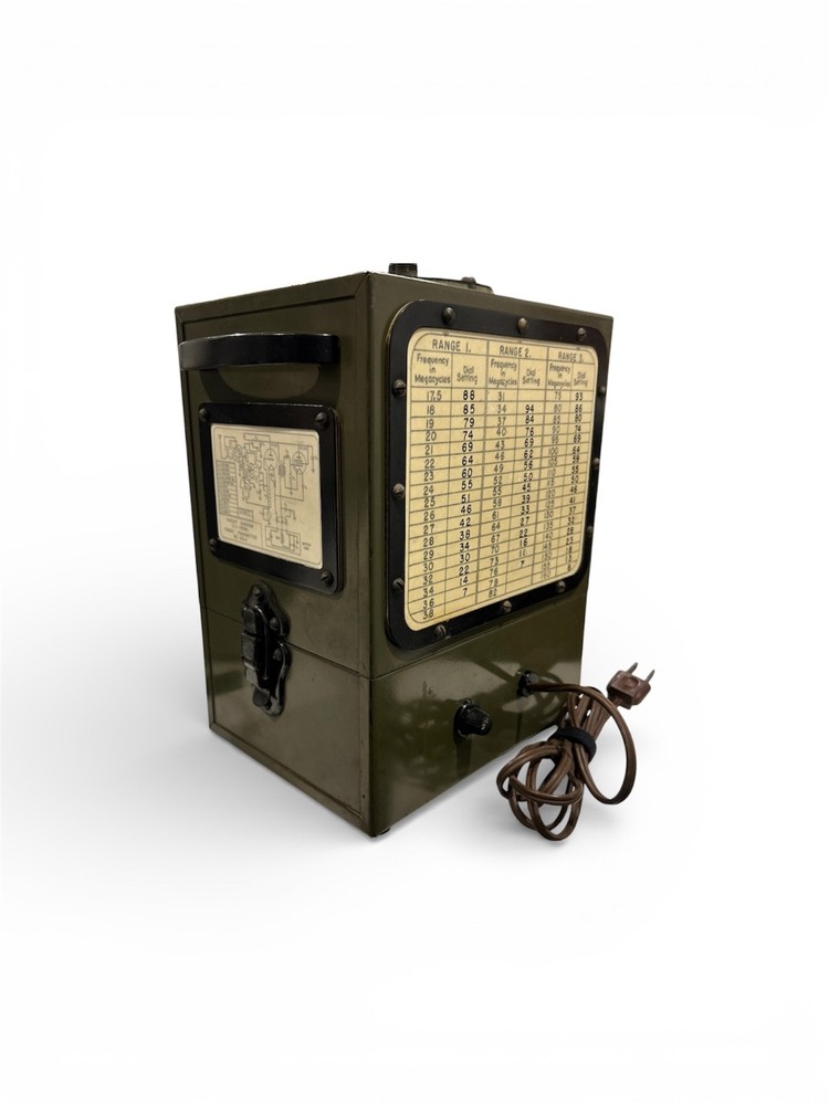 WWII / Early Post-War Military RF Target Transmitter – BC-655A – As-Is
