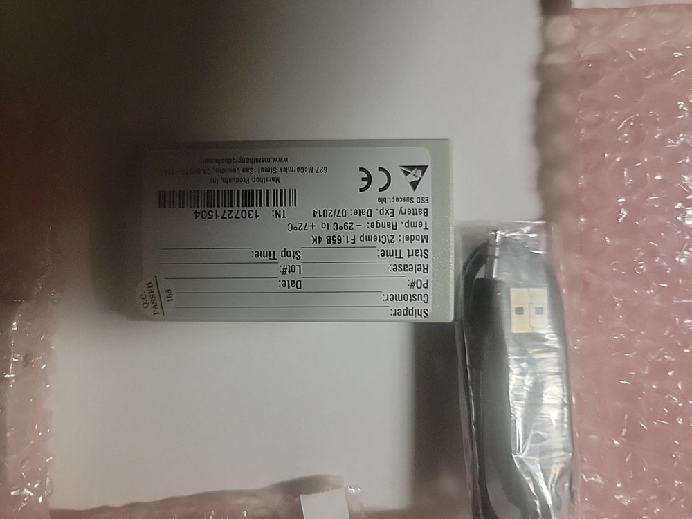 Marathon Electronic Temperature Logger