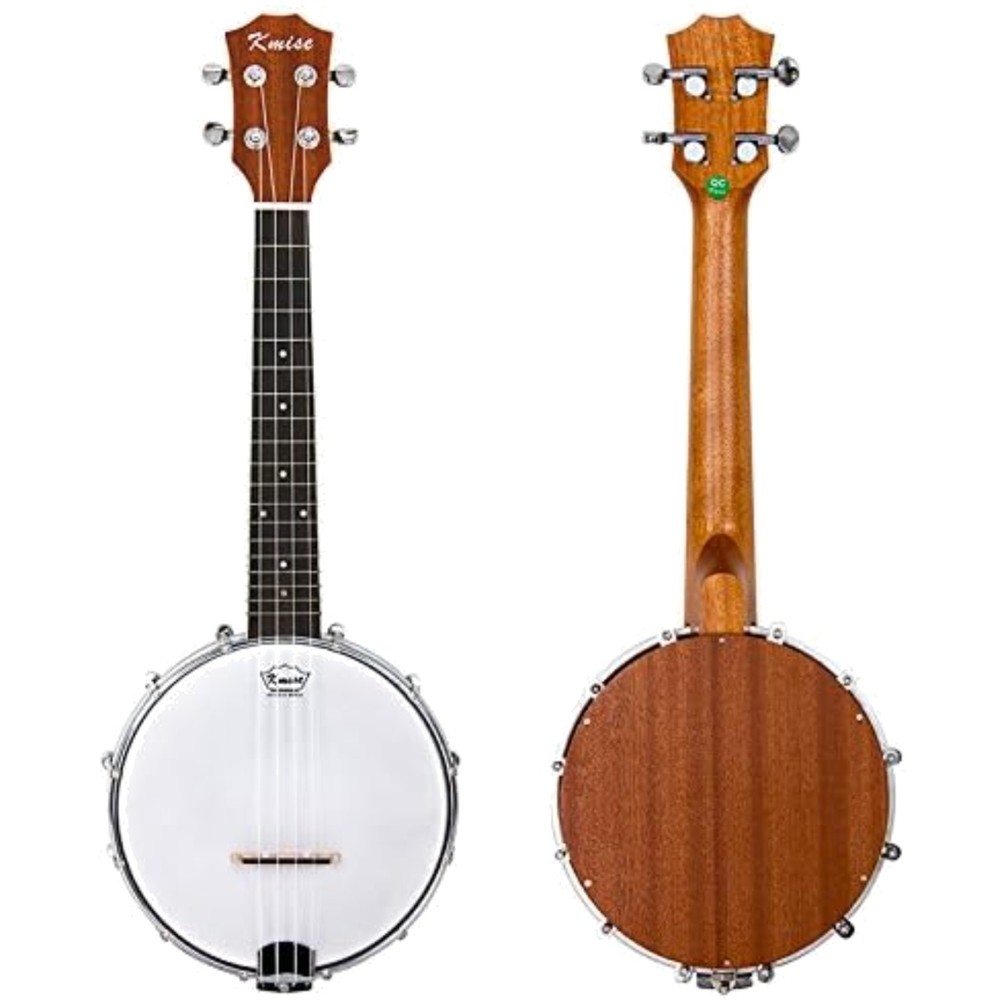 Concert Size Banjolele 4 Strings Professional Kit=
