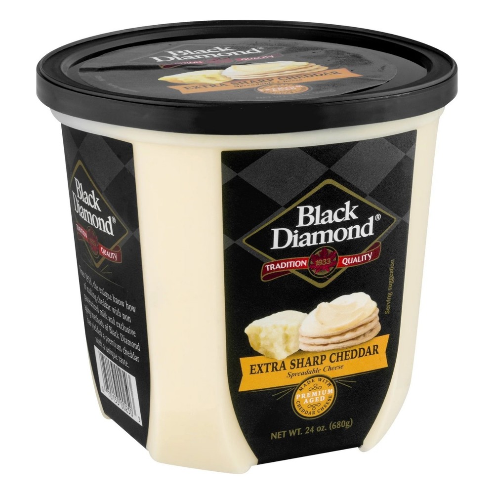 2Pack Black Diamond Extra Sharp Cheddar Spread 24 Oz