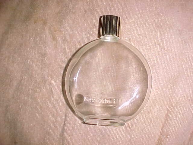 LALIQUE for WORTH  PARIS  -  SIGNED BOTTLE ONLY