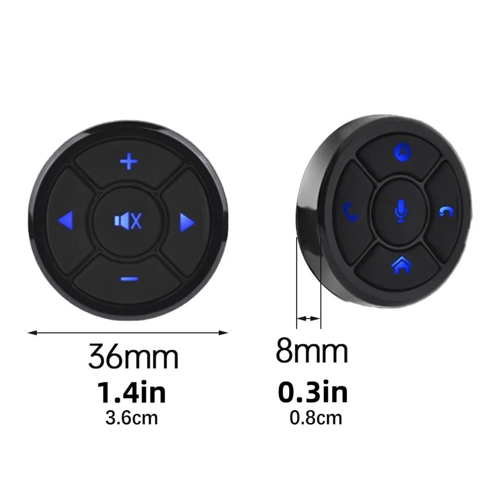 Universal Wireless Car Remote Control Button Smart Steering Wheel Controller Set