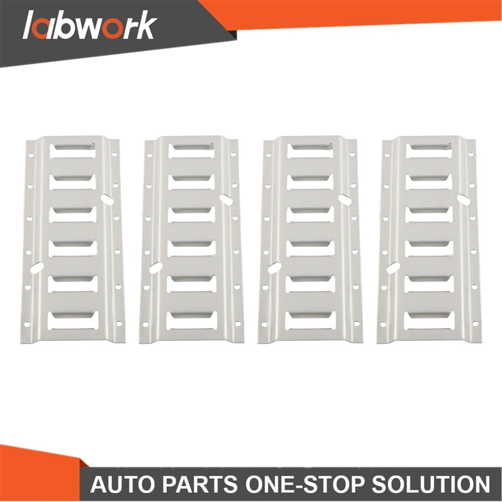 Labwork E Track Tie Down Rail Kit  4×1' E Track Rails for Garages Vans Trailers