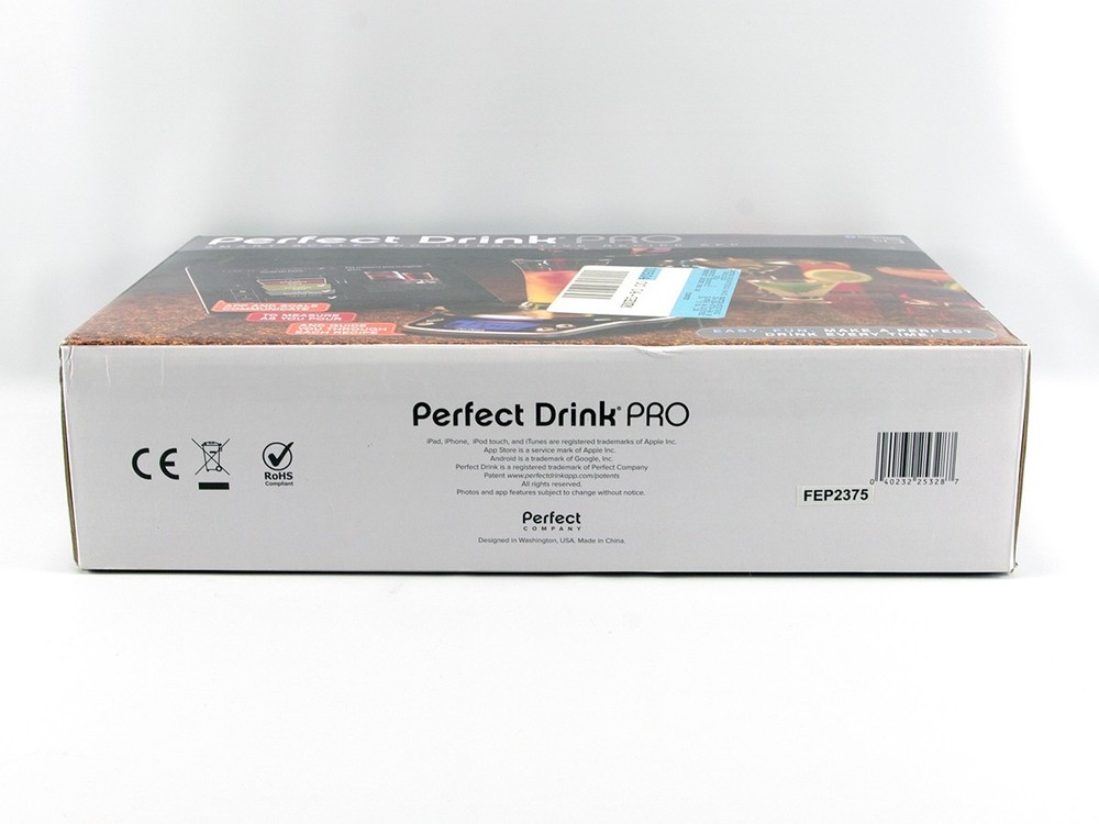 Perfect Drink App-Controlled Smart Scale Bartending System Kit Shaker Included