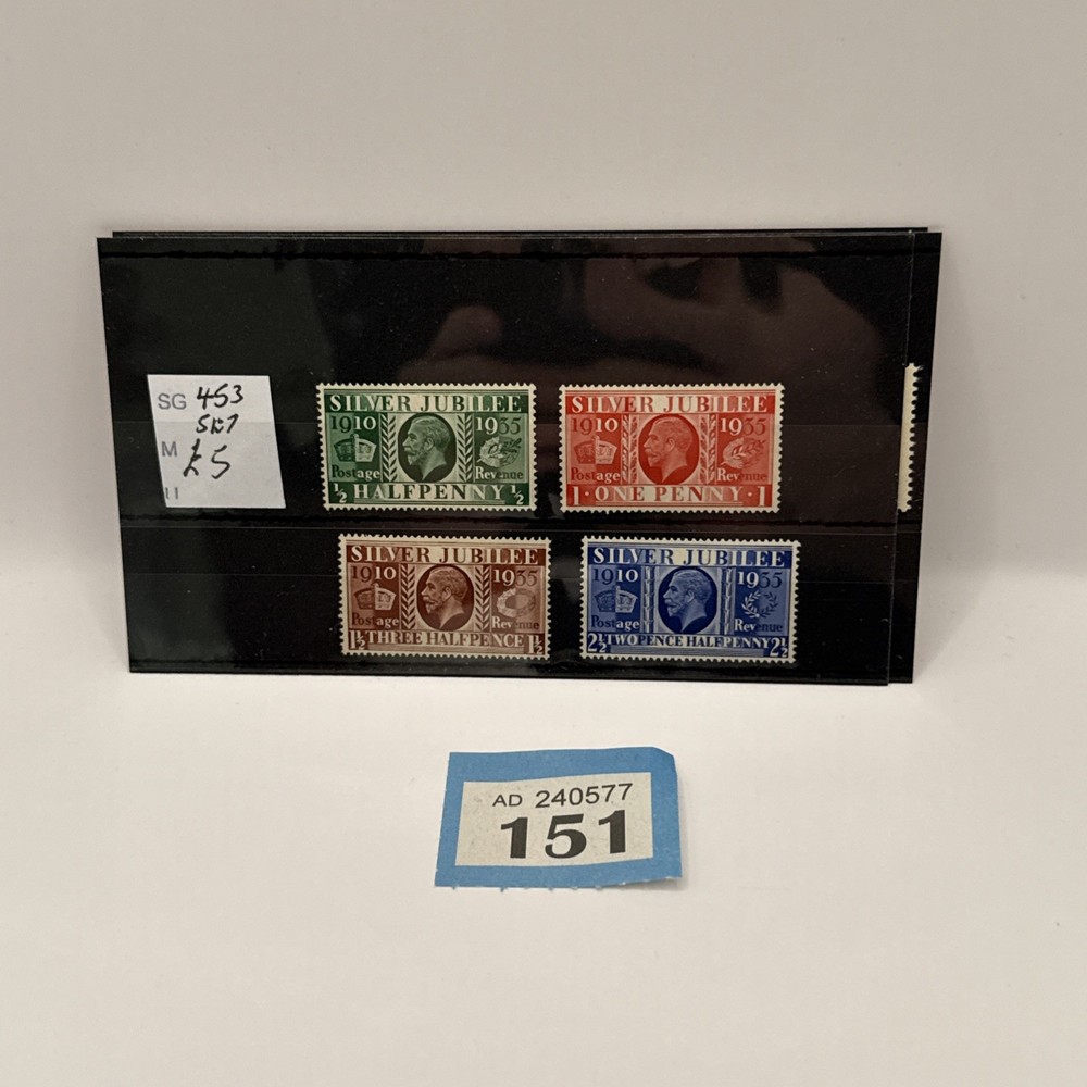 GB KGV & KGVI Selection - Perforated - Hinged