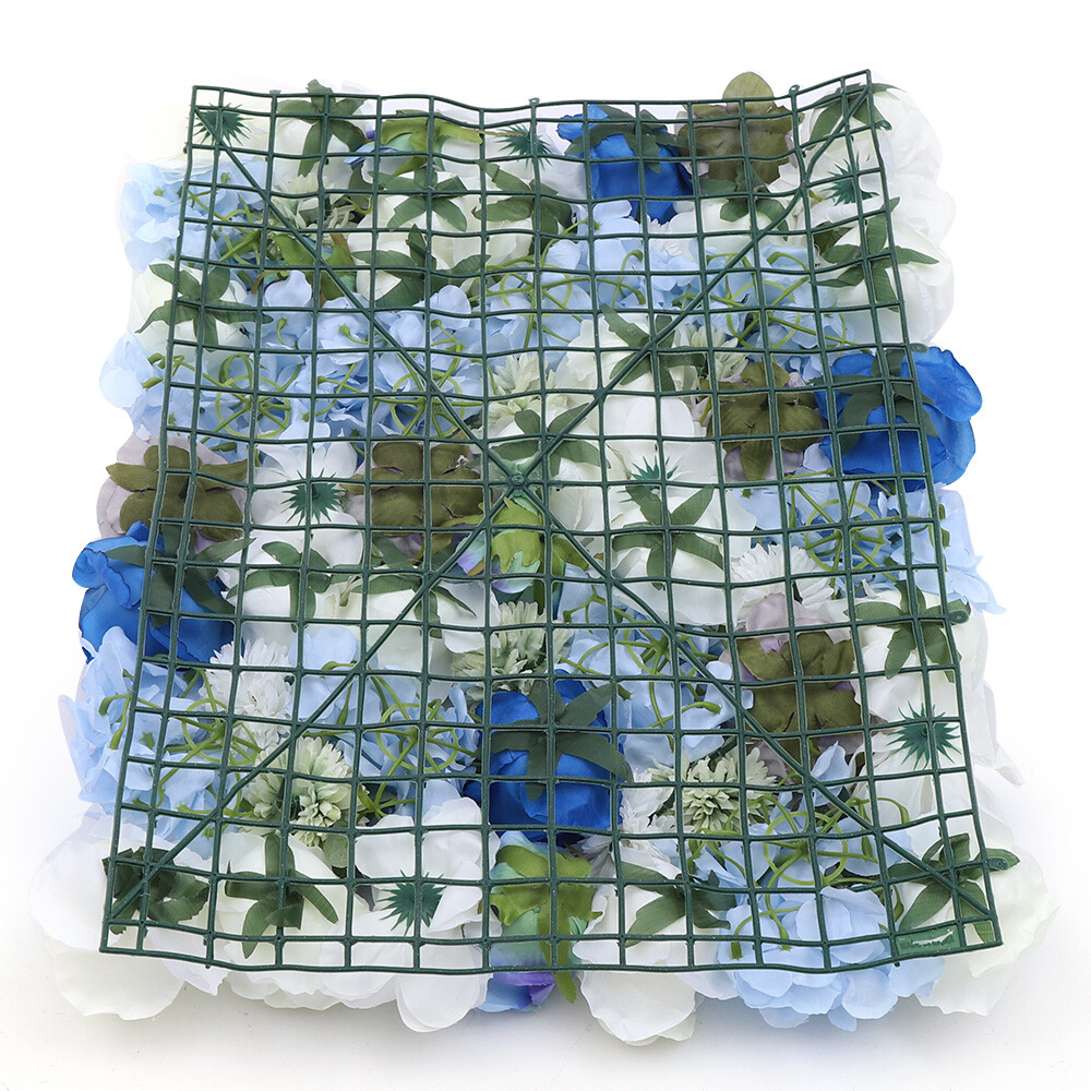 6Packs Artificial Flower Wall Panel Floral Panel Background Wedding Party Decor