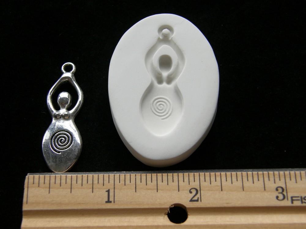 Goddess Polymer Clay Mold (MD1607)