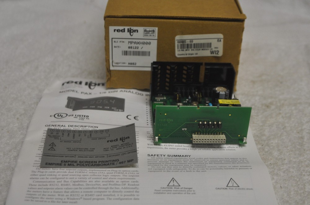 Red Lion MPAXH000 volt/cur module ac