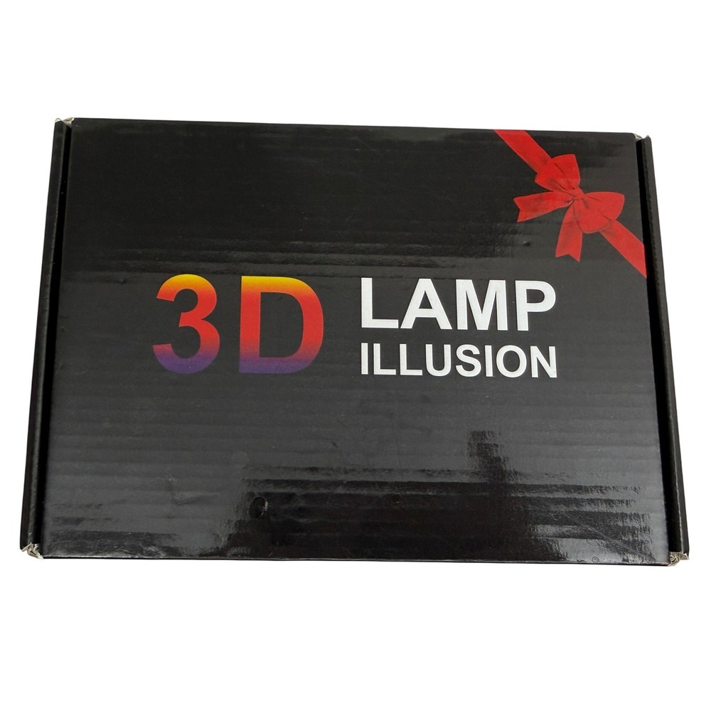 Minecraft 3D Illusion Night Light USB Touch Switch 7 Color Remote Control Kids