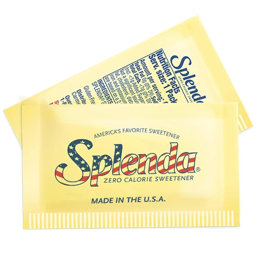 New SPLENDA Zero Calorie Sweetener, 2000 Count Packets