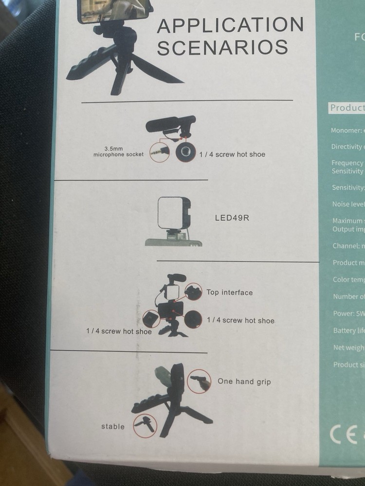 Video Making Kit For Live Broadcast NIB
