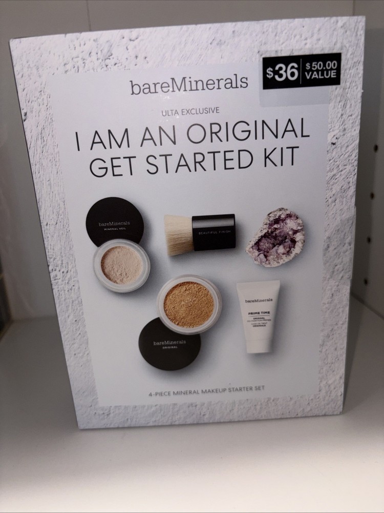 BareMinerals Original get started kit- light 4 Piece Makeup-original Set NEW