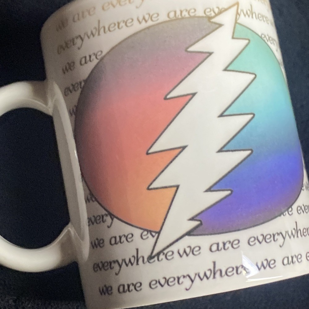 Grateful Dead Lightning Bolt Coffee Mug