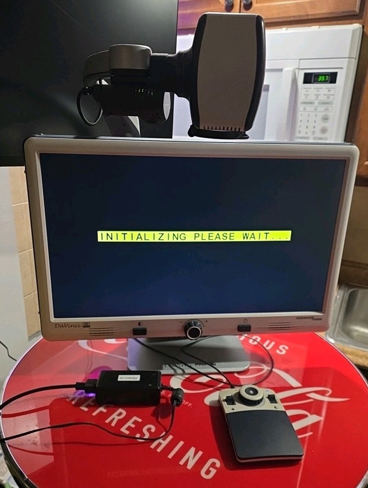 Enhanced Vision DaVinci HD OCR DAVP1E24A - Tested & Working