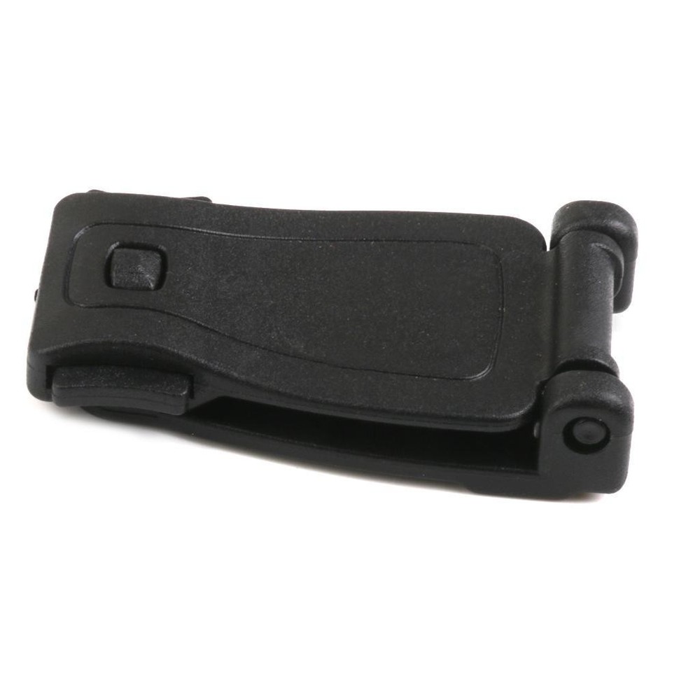 10Pcs Black Backpack Webbing Buckle Clip