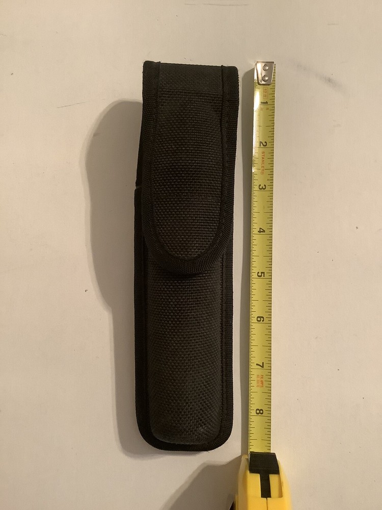 Bianchi Mace / Flashlight Holder w/ Flap - Hard.