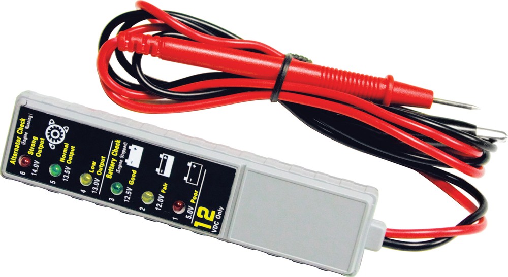 Performance Tool W2980 LED Battery Tester - LED Battery Tester