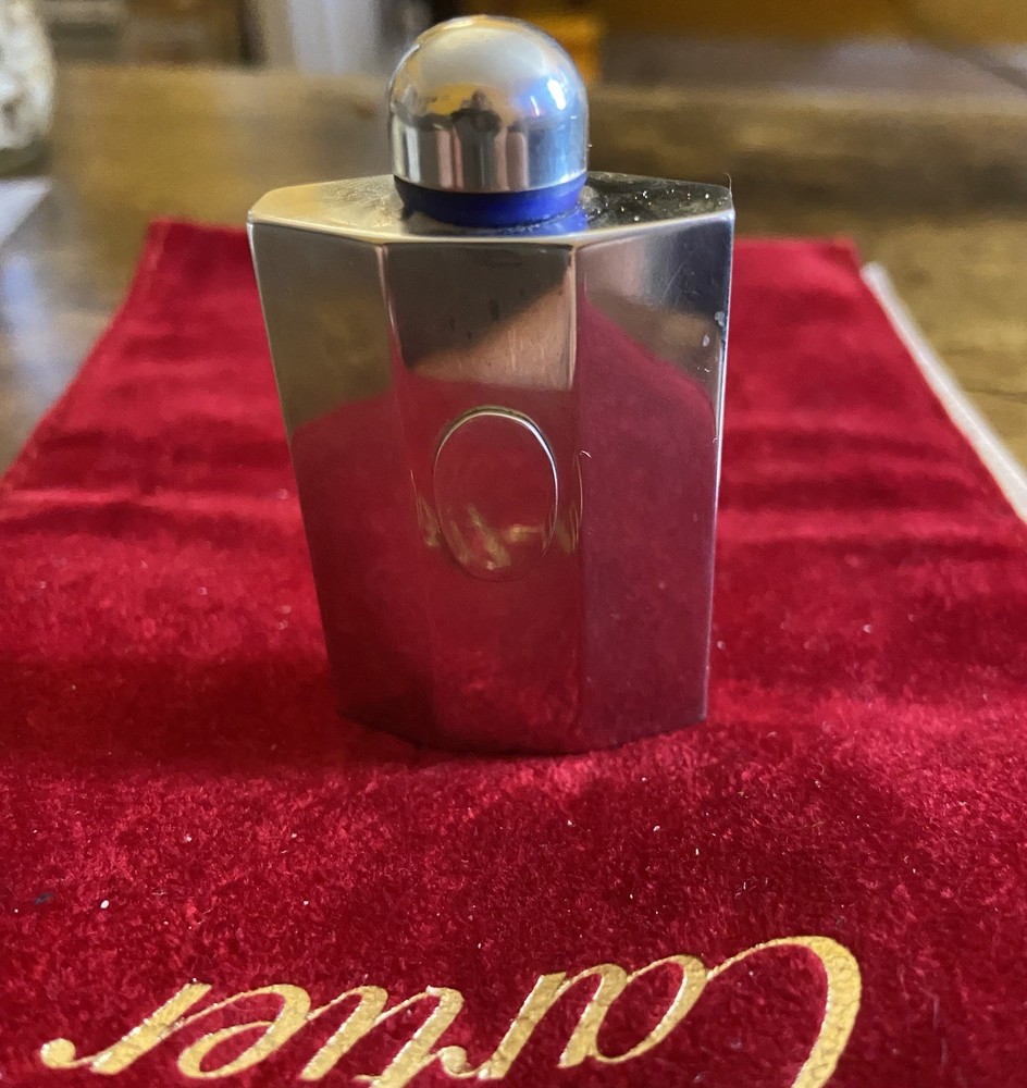 Cartier Sterling Silver Perfume Bottle