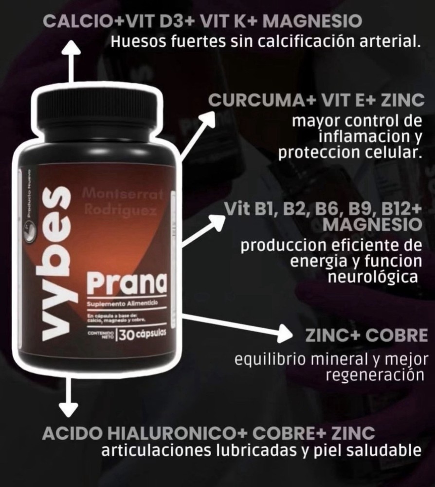Vybes Prana 30 caps