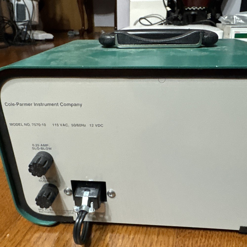 Portable MasterFlex L/S Sampling Pump Model No. 7570-10