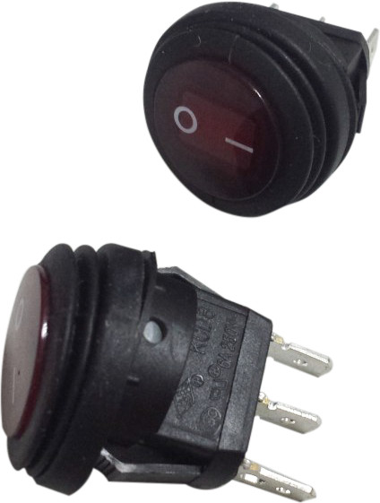 ROUND ROCKER SWITCH