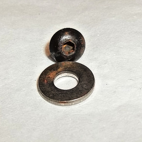 Remington 700ML .50 Caliber Muzzleloader Ramrod Retention Spring + Screw Washer