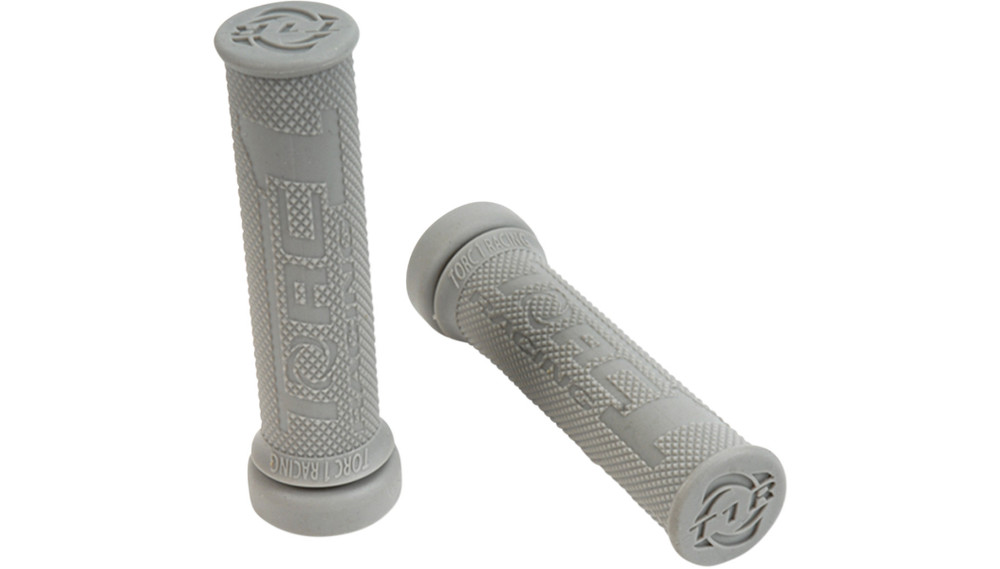 TORC1 Hot Lap ATV Grips with Closed Ends Soft Gray