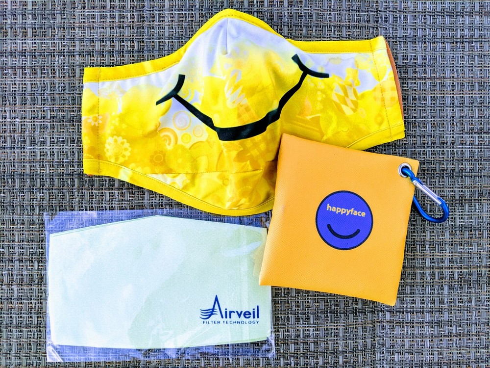 Happyface Zipper Pouch