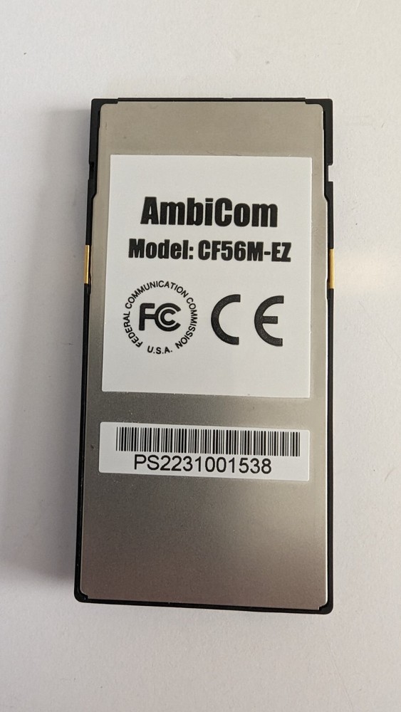 AmbiCom CompactFlash 56K Modem CF56M-EZ