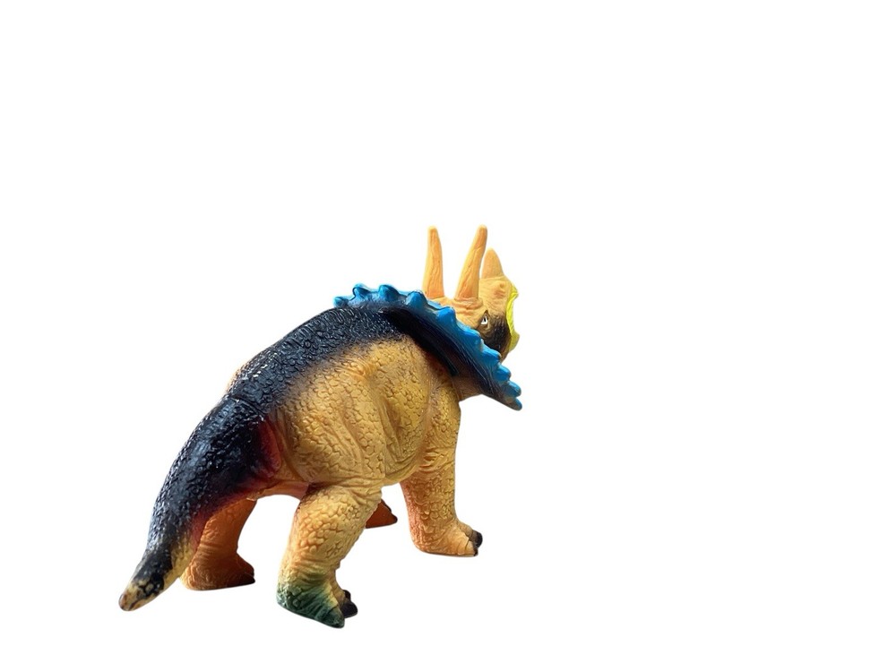 Triceratops Dinosaur Toy Figure Plastic