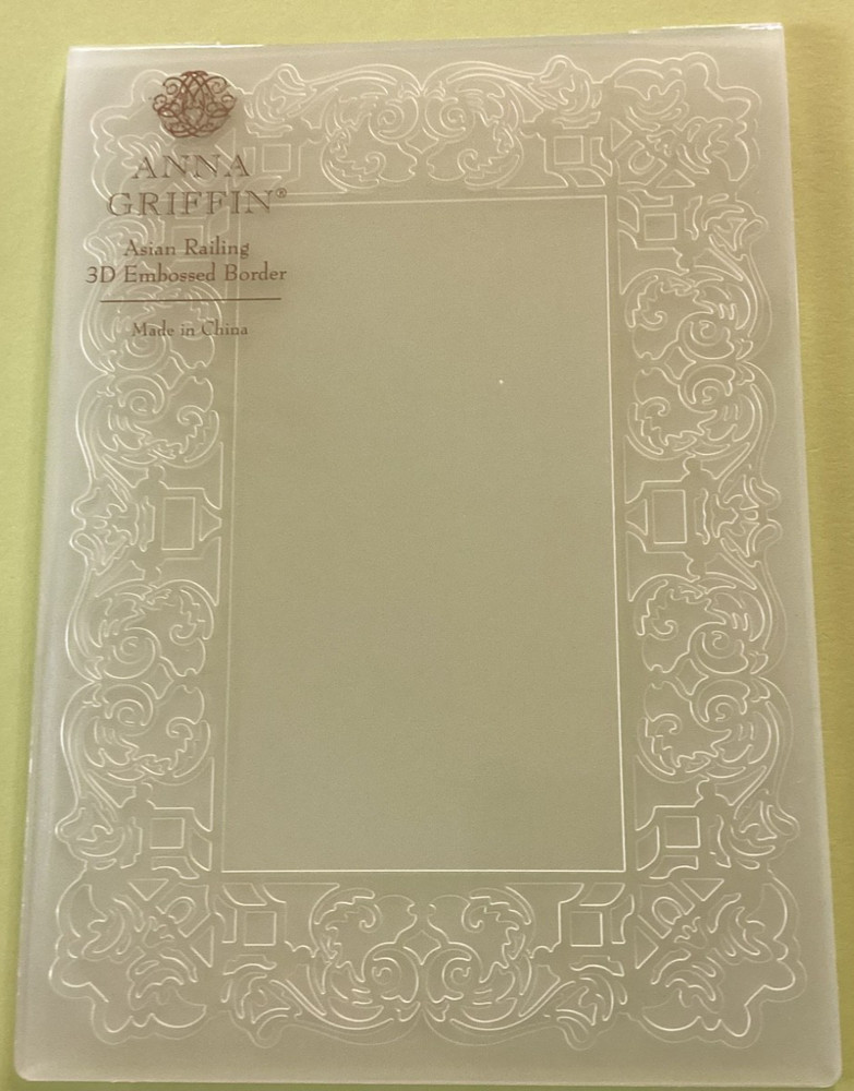 Anna Griffin Embossing Folder American Lace