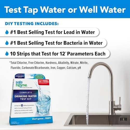 Complete Drinking Water Test Kit – DIY Screening for 14 Parameters + Optional