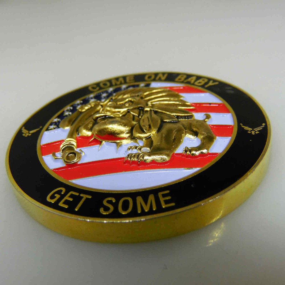 USAF CHIEF MASTER SERGEANT JOSEPH G MANGUM CHALLENGE COIN