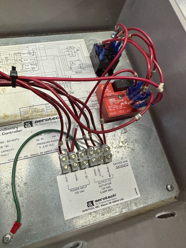 AeroSentry Control Air Inlet Controller (SA1002TD)